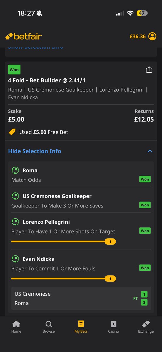 SK72891's tweet photo. @AndyRobsonTips These from your tips today, need the Milan derby to be a dirty match 🤑 https://t.co/7XdOW2Ztrx
