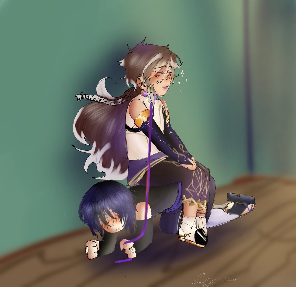 GUYS I DID IT!!! 

#scarathos #sethoscara #sethos #scaramouche #wanderer