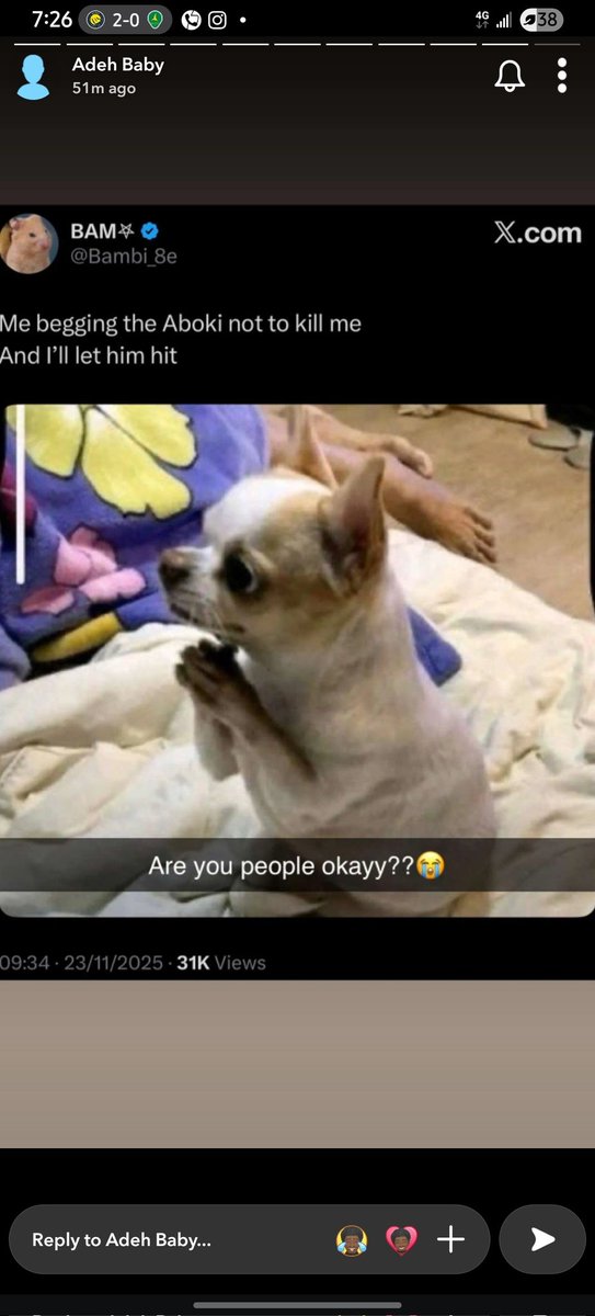 wiz_grimoire's tweet image. Bro 😭
Your fooling don reach us wey dey snap.