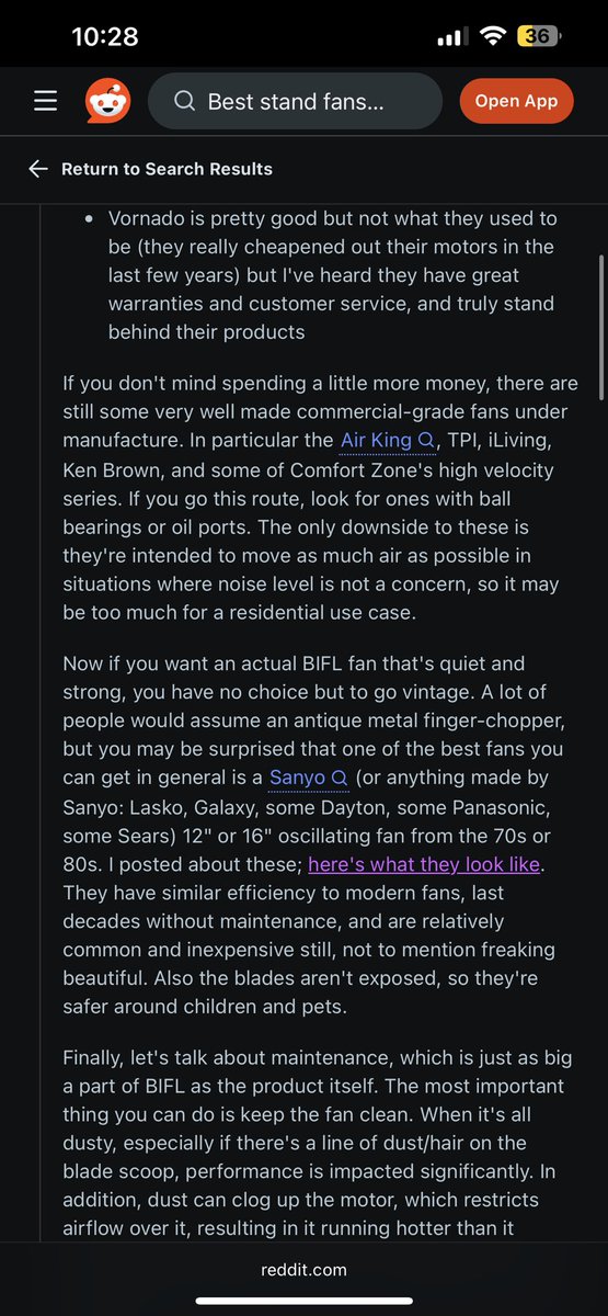 bumbadum14's tweet image. This is why the only trust worthy place to find product recommendations are from some autist on Reddit. 

Reviews are totally useless and not indicative of product quality. 

Even more funny is that every Reddit recommendation is to find an old version made 30 years ago. 

Case…