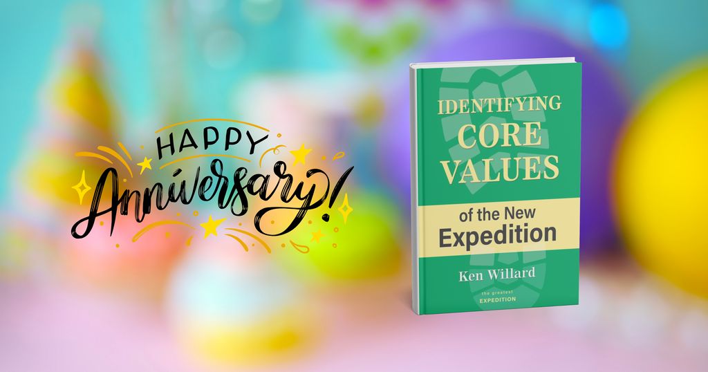 kwillard62's tweet image. Identifying Core Values of the New Expedition came out four years ago today. 
This was one of 17 books in The Greatest Expedition series. 

The book is a practical guide for church leaders to use in identifying the core values of their ministry.

#corevalues
#marketsquarebooks