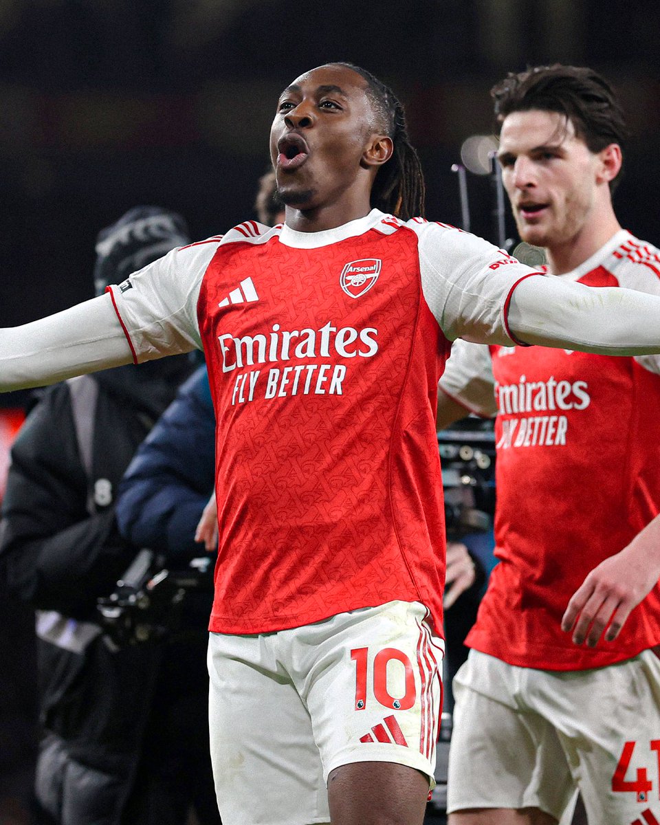 Imbuya_media's tweet photo. It's the Eberechi Eze show at the Emirates, where it ends...
Arsenal 4-1 Spurs.
#ARSTOT #ARSSPURS https://t.co/Xkb7buQdtw
