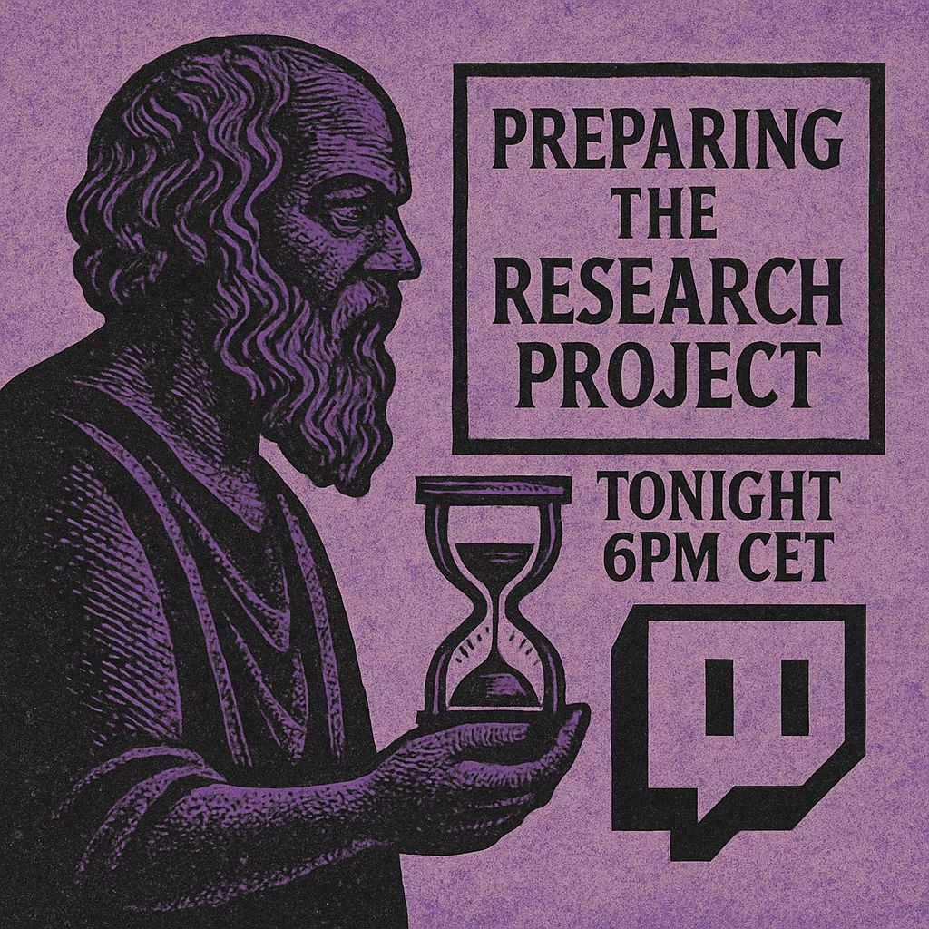 VJdeL1's tweet image. 📡 𝗦𝘁𝗶𝗹𝗹 𝗹𝗶𝘃𝗲.
𝗕𝘂𝗶𝗹𝗱𝗶𝗻𝗴 𝗮 𝘀𝘁𝗿𝗼𝗻𝗴 𝗿𝗲𝘀𝗲𝗮𝗿𝗰𝗵 𝗽𝗿𝗼𝗷𝗲𝗰𝘁.
🎥 Now → twitch.tv/vassilijdel
#ResearchTips #TwitchLive #HigherEd