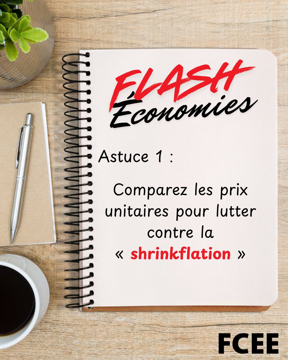 FCEE20's tweet photo. Les prix se font discrets ? Comparez les prix à l’unité pour repérer les vraies aubaines.
La shrinkflation ne trompera pas votre portefeuille ! 💪

#ÉpargneÉclair #AstucesFinancières #MoisDeLÉducationFinancière #AchatsMalins https://t.co/JilQ6aOj6z
