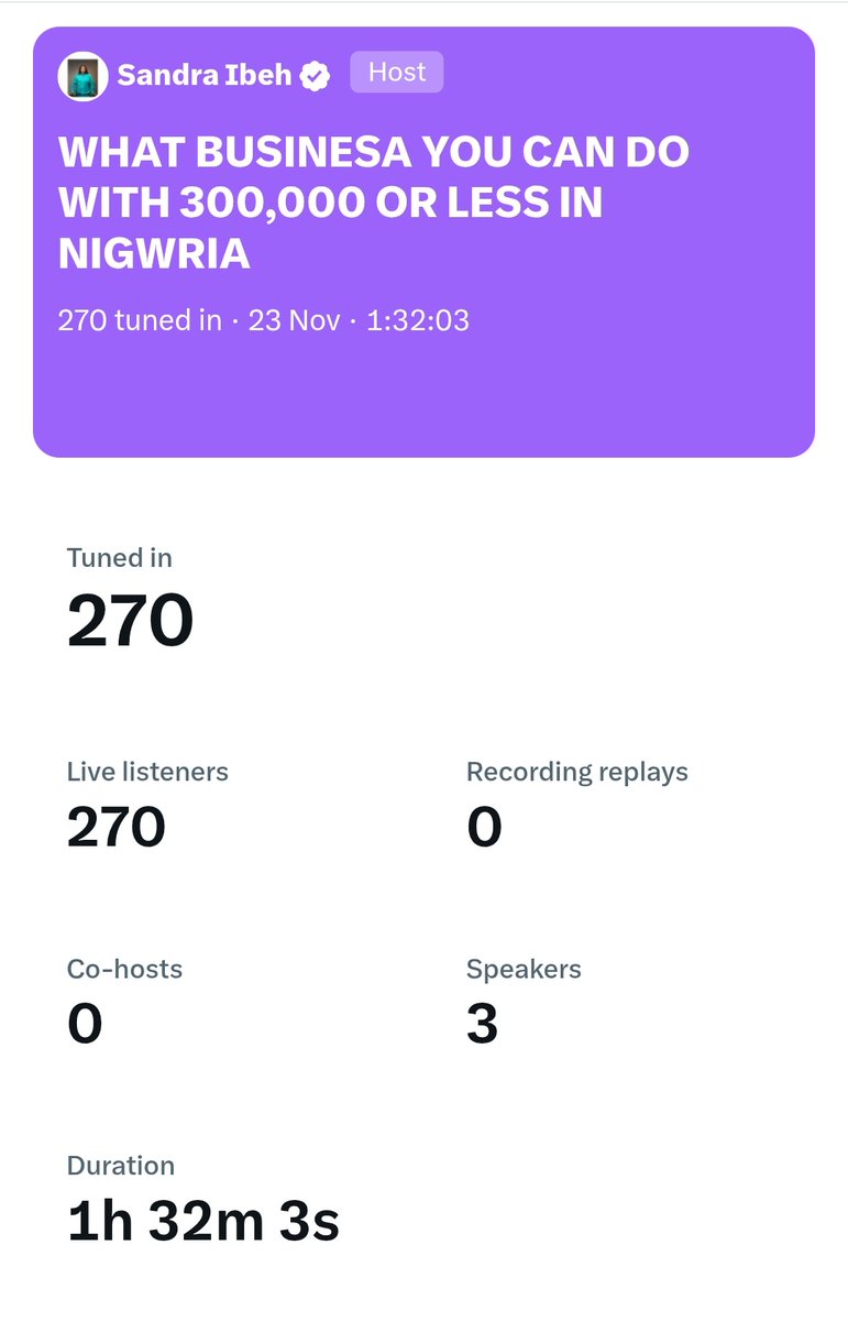 Sandra Ibeh tweet media