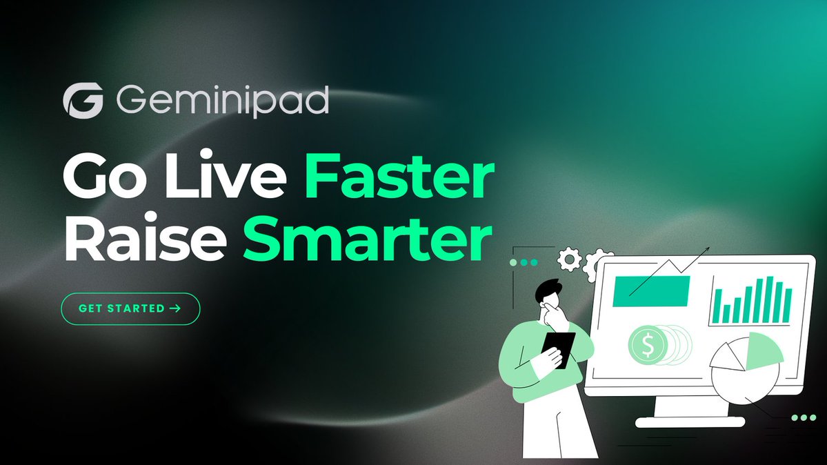geminipad_'s tweet image. #Launch your #presale in minutes and raise with confidence on# Geminipad.

#Launchpad #TokenSale #Web3