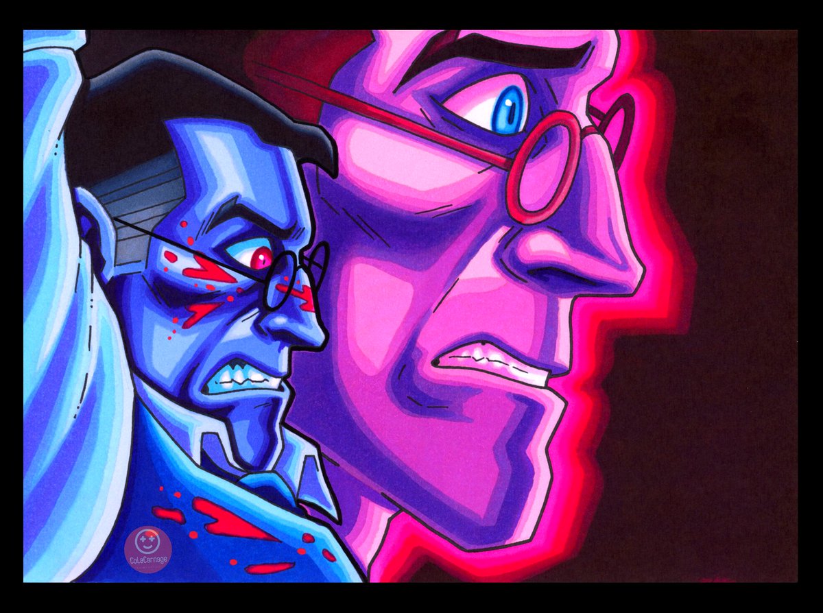 Seen a lot of people imitating various Perfect Blue posters. Wanted to give it a go with Emesis Blue :)

#teamfortress2 #tf2 #emesisblue