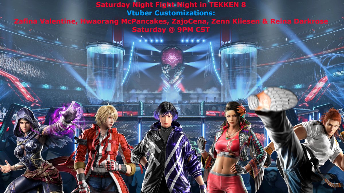Lastly we have Saturday Night Fight Night in TEKKEN 8! We will be