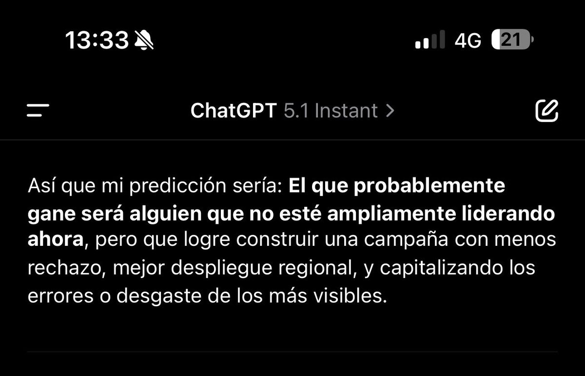 LizStephania's tweet photo. @carlosmllerb Para utilizar la inteligencia artificial tambien hay que ser inteligente y brindarle a esta herramienta la realidad y el contexto necesario. https://t.co/oNwAkB7n3c