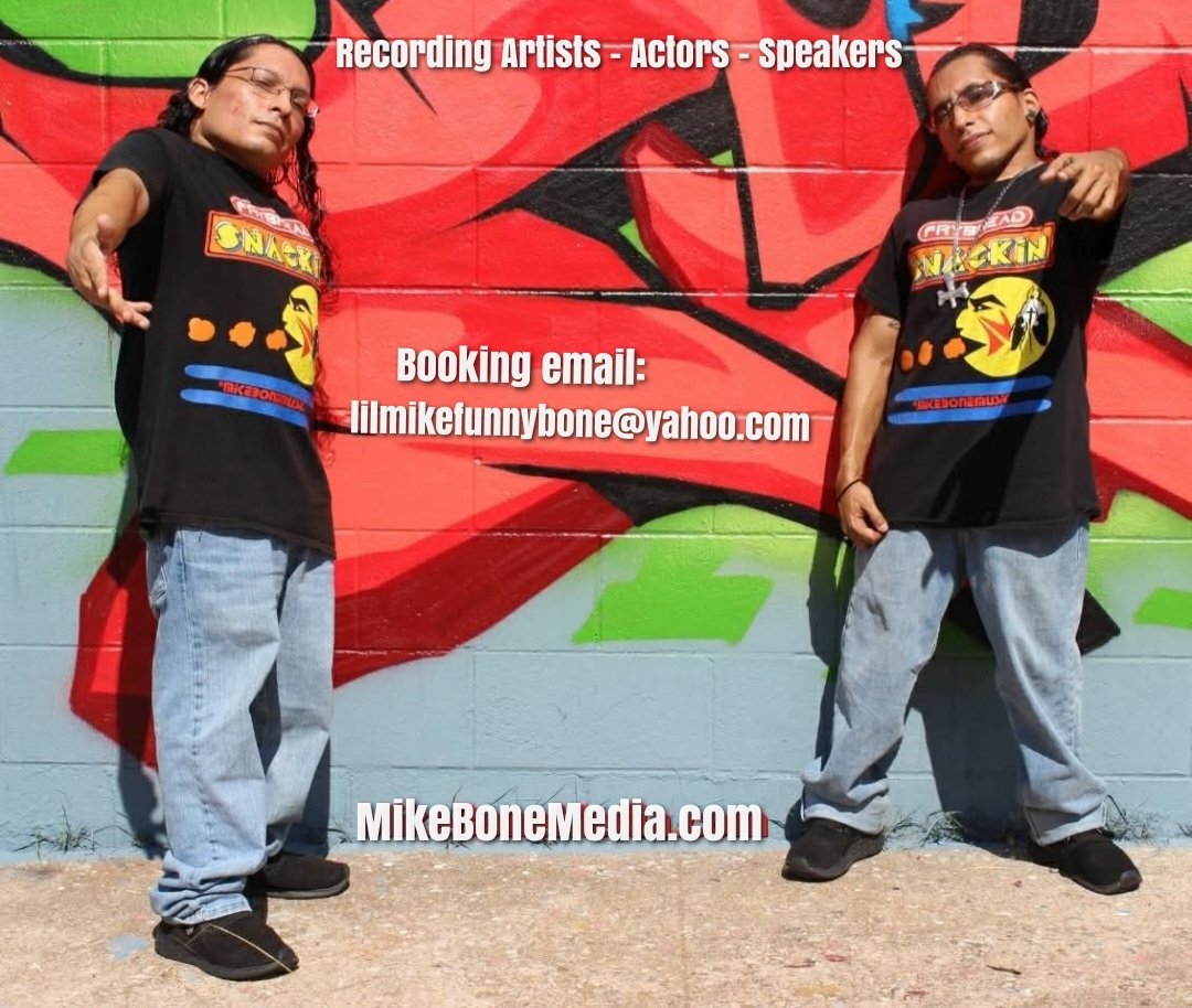 RoknRob121's tweet image. 🙋🏾‍♀️ Share this info with any places/people that might bring them out‼️

☆ NOW BOOKING! ☆
#Rappers #Actors #DJs #MotivationalSpeaker #NativeTwitter #IndieMusic

#Booking #HipHop #Motivation #Music #CHH #INDIGENOUS #ReservationDogs 

For more info:
💯 MikeBoneMedia.com 🤙🏾