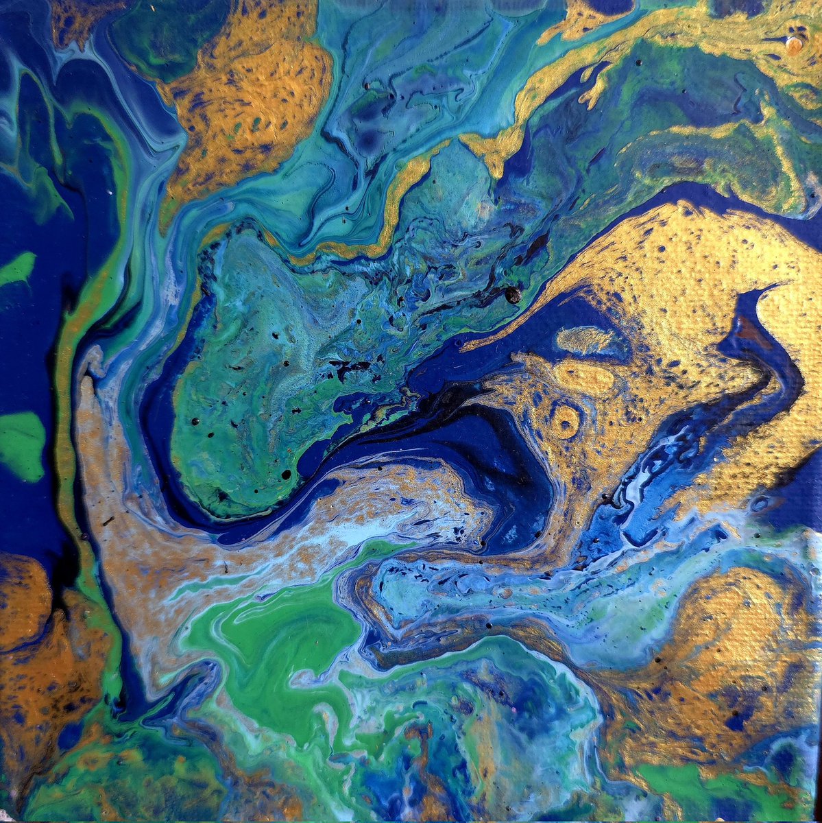 RecoveryLife333's tweet image. Acrylic Paint with Pour Medium On Canvas Created with Blow Dryer 

Your Side of the Bed