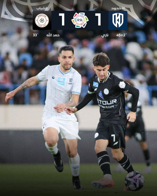 الأخدود يفرض التعادل على الشباب في #دوري_روشن_السعودي 

alriyadh.com/2162266
#جريدة_الرياض