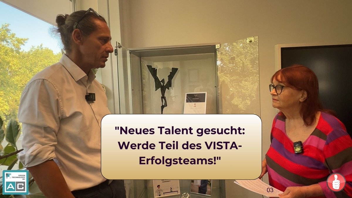 📉 Weniger Kosten. 📈 Mehr Qualität.

Das VISTA Prüfsystem ersetzt manuelle Kontrolle durch Echtzeit-Inspektion.
Für Kunststoff, MedTech, Maschinenbau – 100 % präzise.

🌐 t2m.io/Vista-KD2

#VistaEffizienz #QualitätAutomatisiert #Produktionsplus