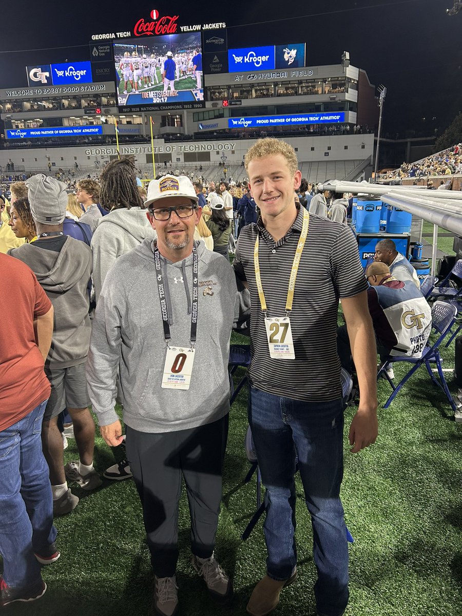 zlassiter24's tweet image. Good times at Georgia tech yesterday!
@CoachLiamKlein @von_lassiter