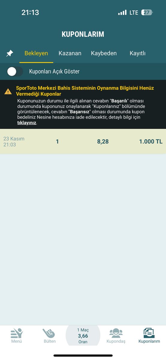 alparslan_efe's tweet photo. @Kaptannnn06 @GalaJardel @TFF_Org Bu kupon iptal edildi. Neden edildi? https://t.co/vop18RII41