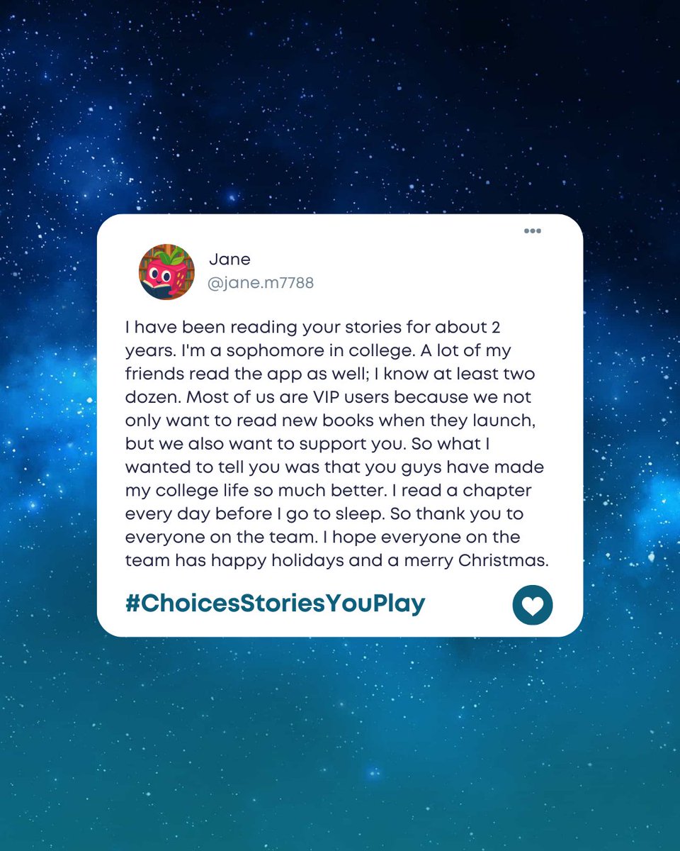 Choices tweet media