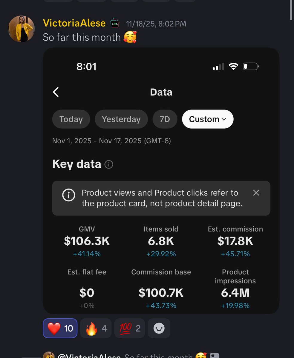 Content is simple.

Stop trying to make it complex 🙄

Find your niche  —> post periodic non shop vids for targeting —> make a lot of vids —> replicate winning content.

That’s the playbook for $1M GMV months. 

Hard truth: everything else is fine print and different for