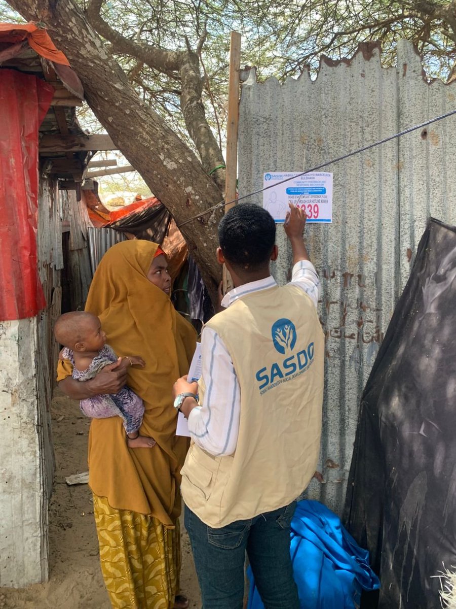 Sasdosom's tweet image. SASDO conducted a door-to-door GBV awareness campaign in Ceelasha Villages, Afgoye District, using the SASA! approach.

Raising awareness
Promoting healthy relationships
Sharing survivor support
Encouraging community action

#SASDO #GBV #SASA #EndGBV  @GPtoEndFGM @unicefsomalia
