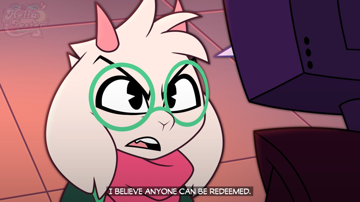 AlyaChan13's tweet image. #HazbinHotel #Deltarune #Ralsei #Tenna

bro,,,