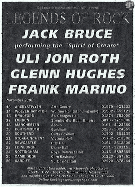 GH_Tourography's tweet photo. #OnThisDay in 2002, Glenn Hughes @glenn_hughes played LIVE w/ "LEGENDS OF ROCK" @ Usher Hall in Edinburgh, UK 🇬🇧 #GlennHughes #LOR #LegendsOfRock https://t.co/77MIY91oTf