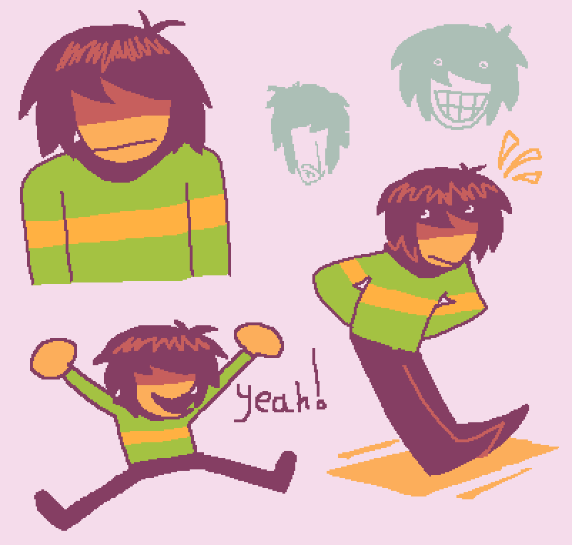 kris doodles .. drawing them is really fun actually i should draw them more often