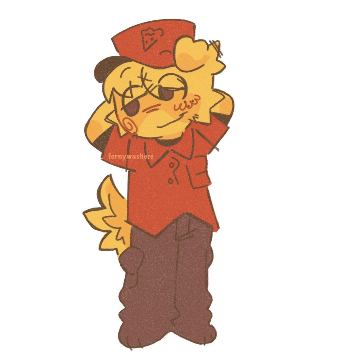 fernywashere's tweet image. #elliot #workatapizzaplace (#forsaken)