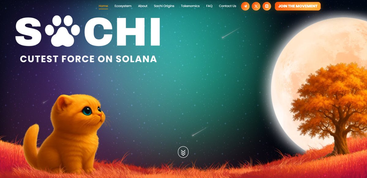 stitchdegen's tweet image. WHY IS $SACHI PUMPING SO HARD?

1 : The “Viral Kitten” narrative is extremely strong and easy to ride

$SACHI originates from a cream-colored Scottish Fold kitten with big round eyes and a bright orange background. 

This visual style fits memecoin culture perfectly , cute,…