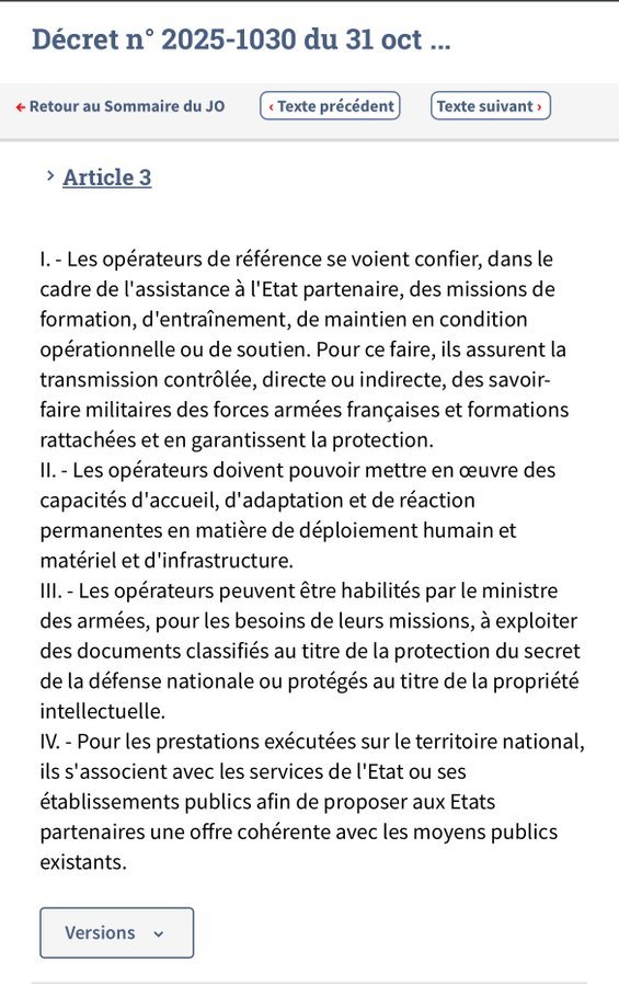 wolfunitfr's tweet photo. Les accords bilatéraux de sécurité du 16 février 2024 et la loi 2025-1030 parue au JO français ces derniers jours, nous transforment en "opérateur logistique hybride" et justifient notre présence sur le sol🇫🇷.

Les collabos des états étrangers hostiles vont se faire du souci... https://t.co/UrbiEjSMJH