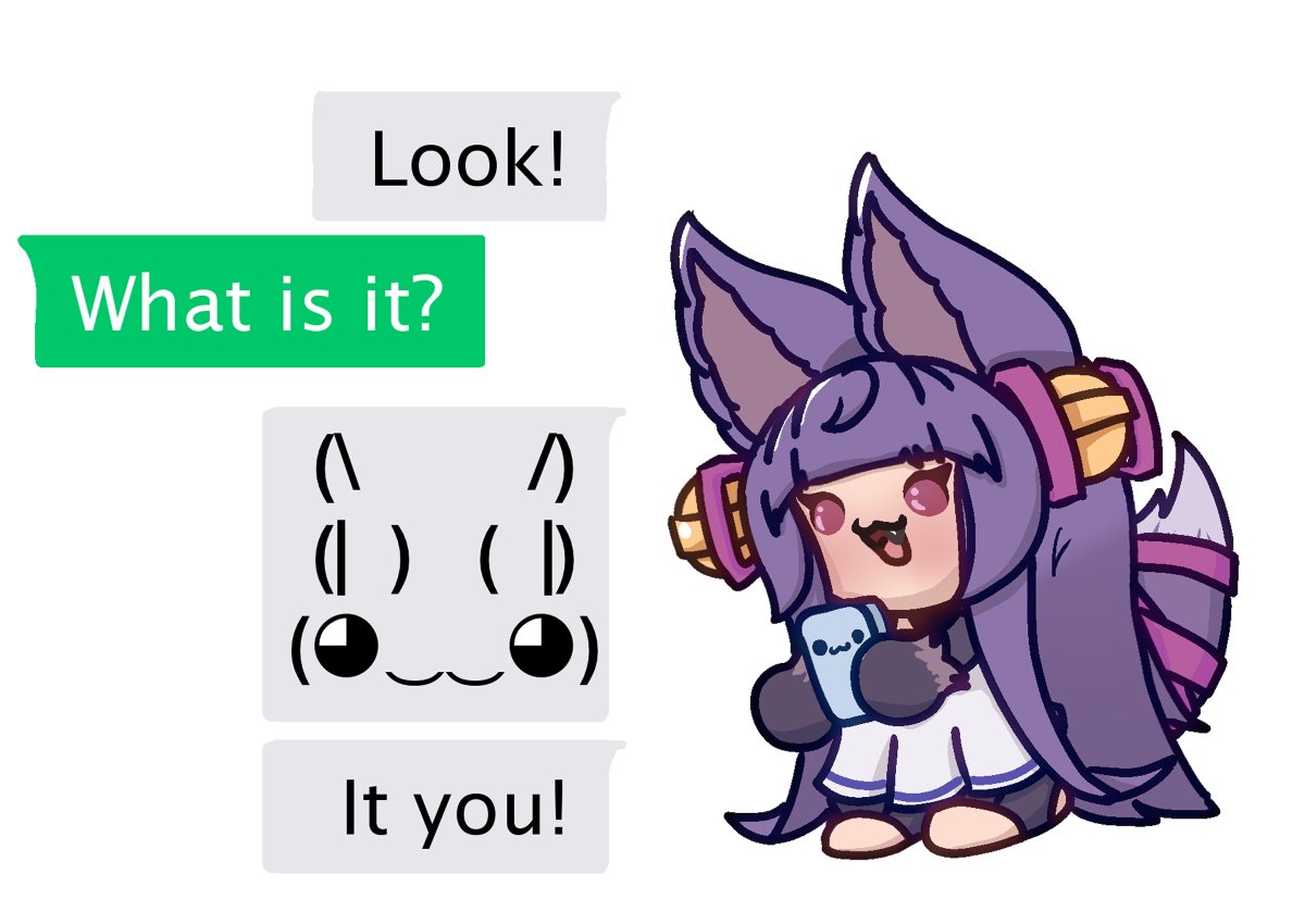 Yuel has learned to do kaomojis so she had to send one as soon as she could!!

#GranblueFantasy