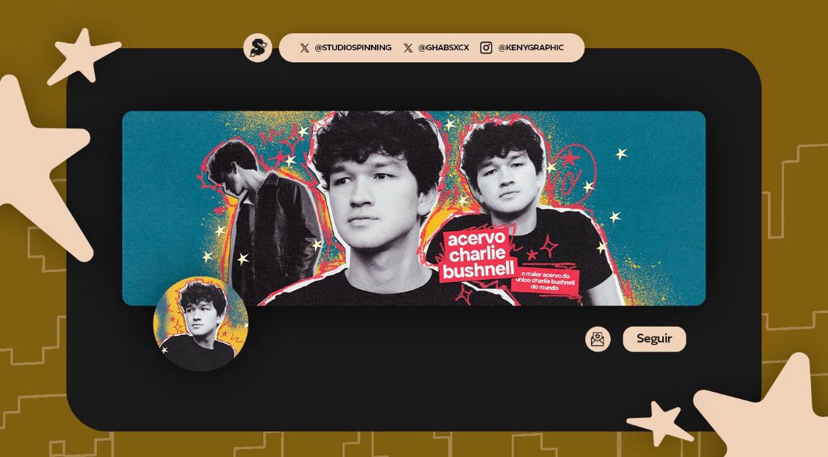 acervocharlieb's tweet image. O ACERVO ESTÁ DE CARA NOVA! Obrigada novamente ao @StudioSpinning pela pack maravilhosa! 💙