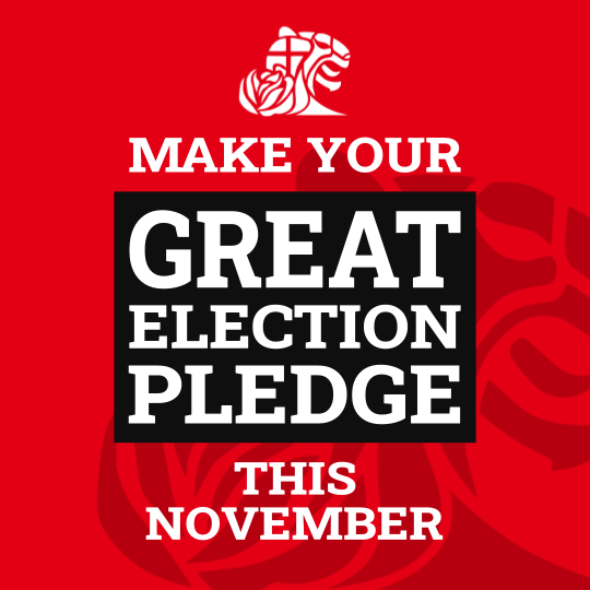 The #GreatElectionPledge has returned.

Dean's making his pledge to Shelter, a UK homelessness charity.

You can participate by pledging 10p per valid vote cast this month's General Election to a charity of YOUR choice.

Support your community. Choose your fight this November.