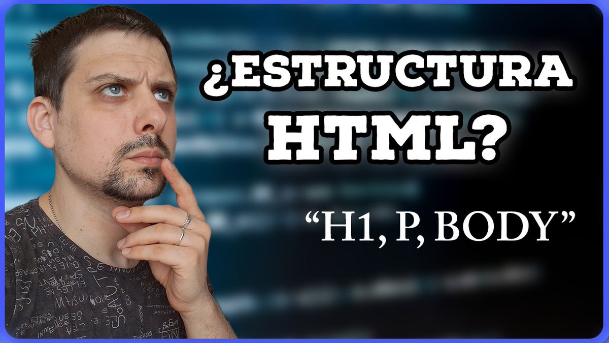 TatisSama's tweet image. En este video te muestro mis primeros pasos escribiendo código real. Vamos a ver cómo se crea la estructura básica de cualquier página web utilizando HTML5. Míralo 
aquí 👉 youtu.be/W48z9aQorGc