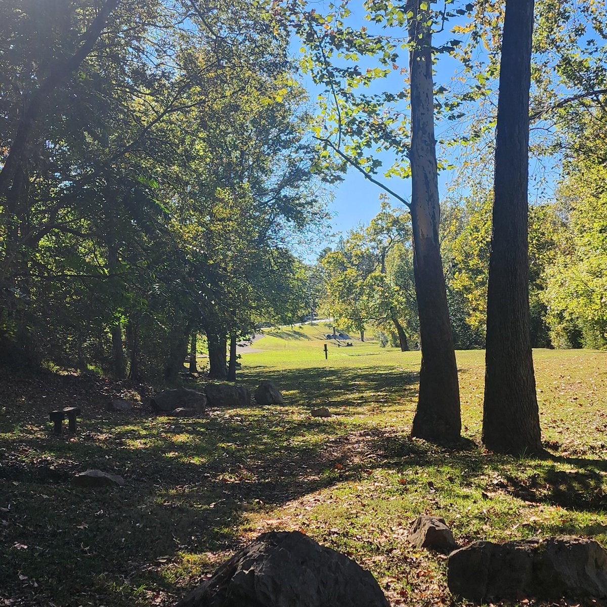 lil_bit75's tweet photo. Just a month apart. This is my all time favorite park. I love to go there. The 1st picture is in Oct and the 2nd picture is today. The angles are different but it's the same spot. We are in that in-between fall 🍁🍂and entering winter ❄️🥶. Embrace each moment 🧡🤍🧡🤍 https://t.co/dAJZ7g6LT8