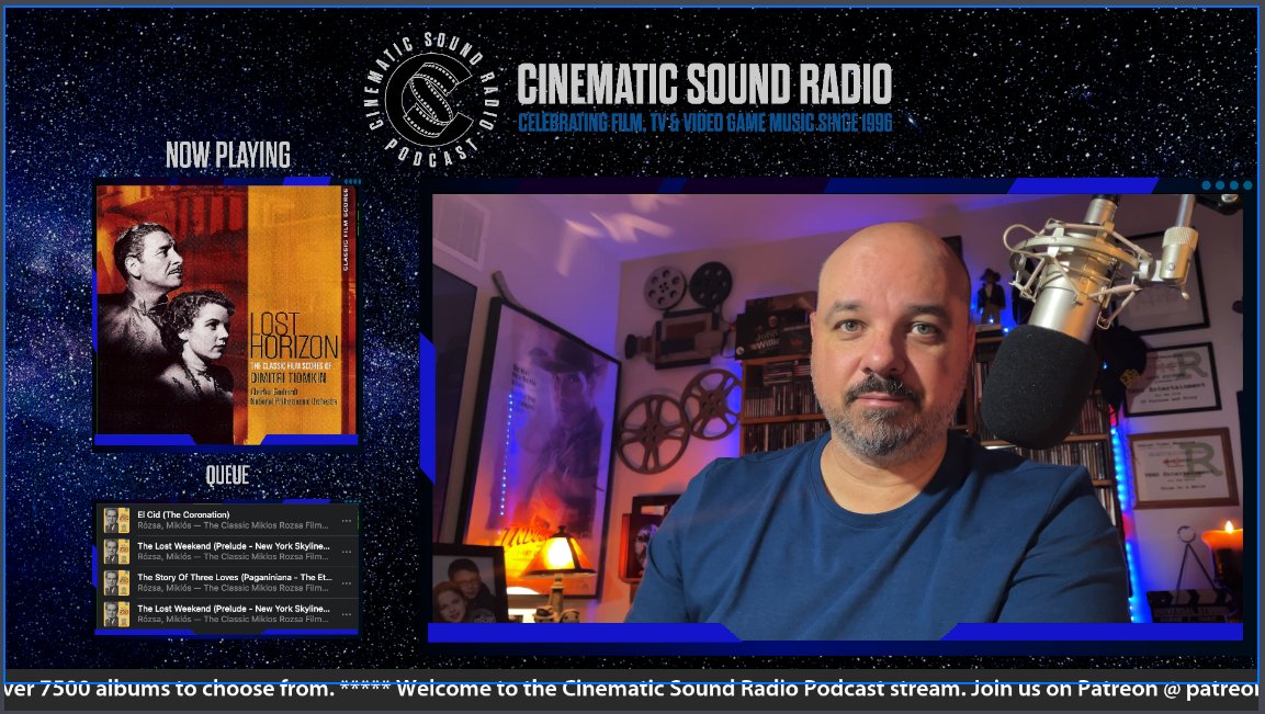 cinsoundradio's tweet image. FIRST OFFICIAL CINEMATIC SOUND RADIO TWITCH STREAM PREMIERES TODAY!

Come join the fun... listen to some good music, join in the chat and request some tracks.

WATCH: twitch.tv/cinematicsound…

I hope to see you there. It&apos;s going to be fun... trust me!