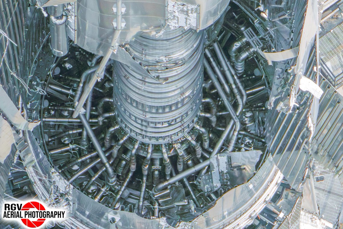 RGVaerialphotos's tweet image. Aerial view of Booster 18 taken yesterday.