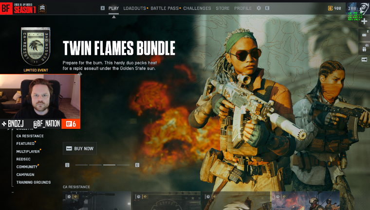 On part faire un peu de REDSEC avec <a href="/IBeniii/">Benoît / Beniii</a> 

twitch.tv/bf_nationtv
twitch.tv/bf_nationtv
twitch.tv/bf_nationtv