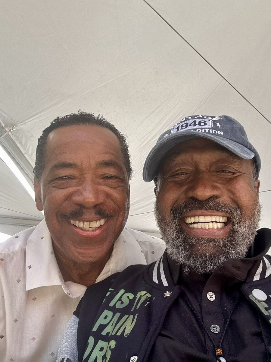 BenVereen's tweet image. With my friend Obba Babatundé 🤘🏾 @ObbaBabatunde
