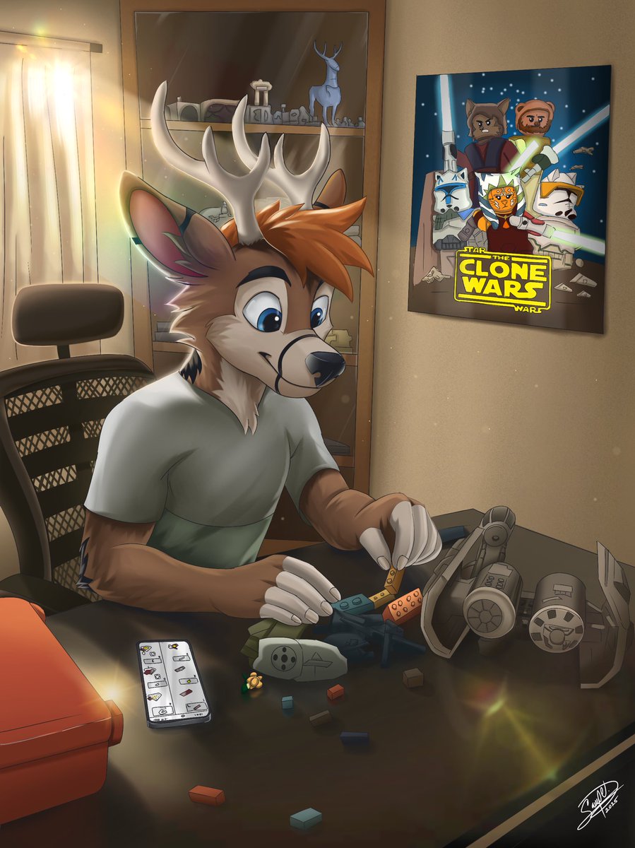 Comm for <a href="/fdeer96/">Fulcrum Reed</a> 🧡