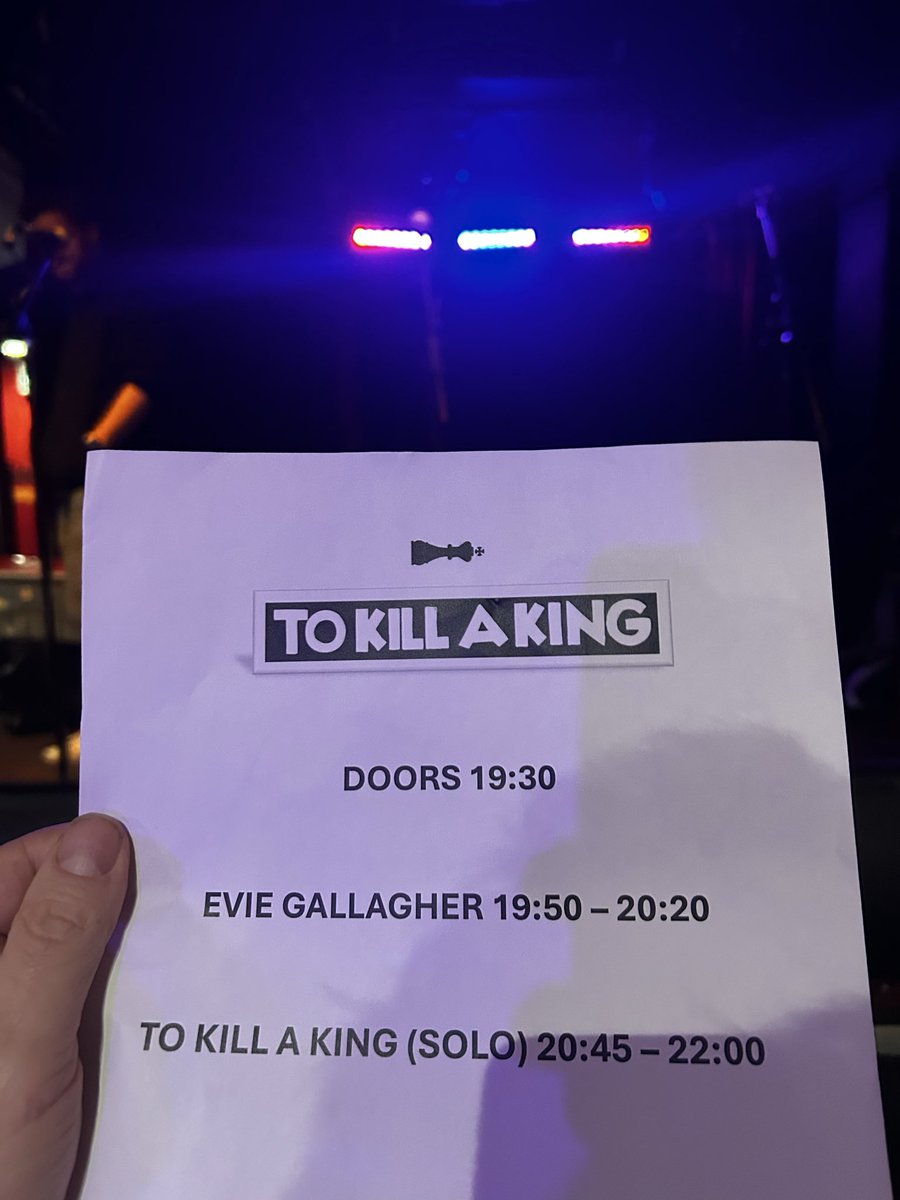 To Kill A King tweet media