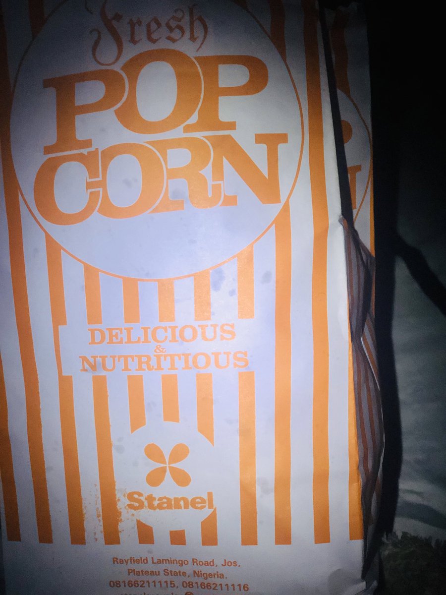 I don’t really like popcorn but <a href="/StanelJos/">Stanel World Jos</a> this your own is different (from balablu😁)
<a href="/JosTweetIt/">Jos Tweet It</a> Denim hangout souvenir 
Wahala for who no come o