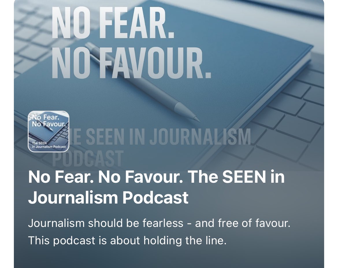 All our podcasts 🎙️ can be found here 

seeninjournalism.substack.com/podcast

Listen to our wonderful guests discuss the harm and attrition of sustained media bias to gender identity activism, and their efforts to fight it 

<a href="/Transgendertrd/">TransgenderTrend</a> - <a href="/cwknews/">StephanieDavies-Arai BEM</a> and <a href="/charlesworth102/">shelley charlesworth</a>, our latest