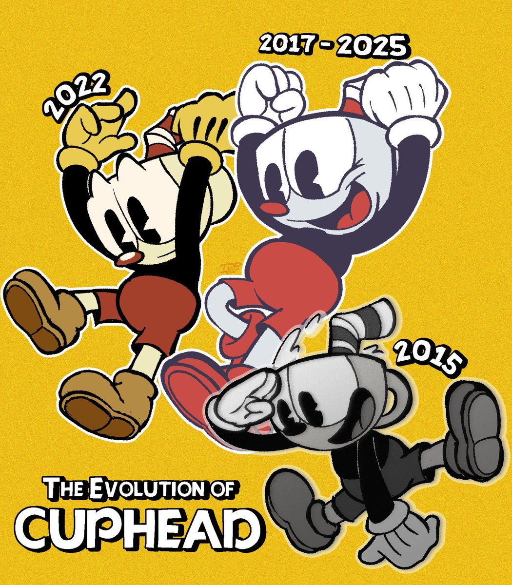 the evolution of cuphead