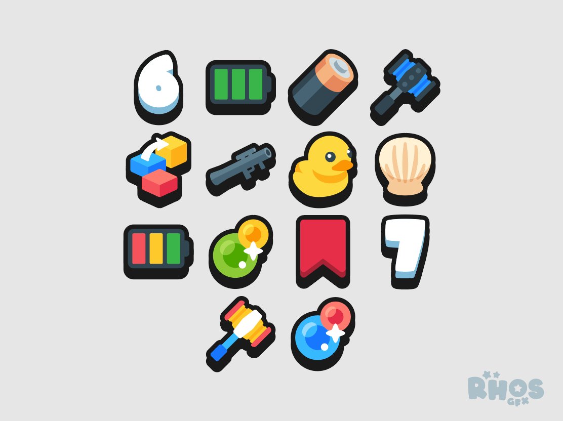 RhosGFX's tweet image. Quite enjoyed last week&apos;s mini ranks update, and I thought I might extend that idea to other packs.

Smaller, faster updates. WDYT?

#gameassets #indiedev #gamedev