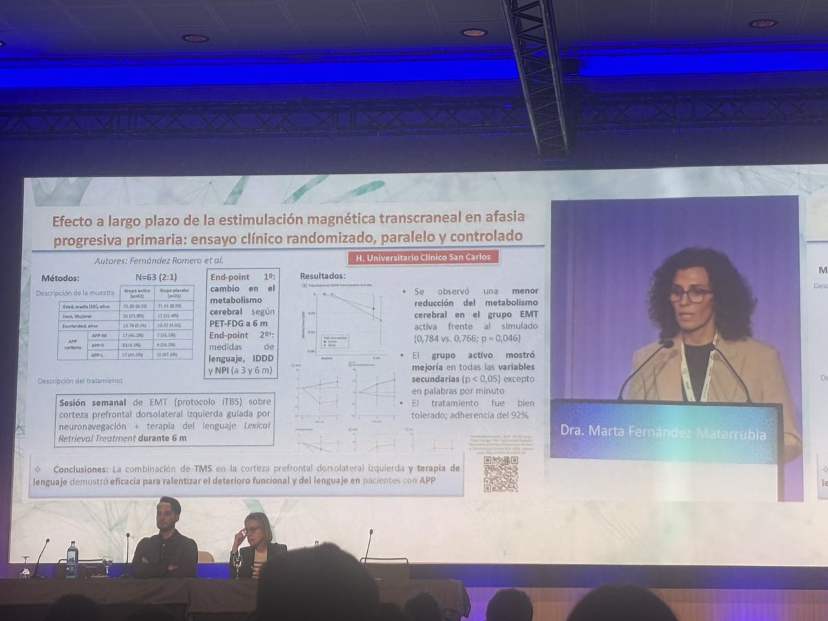 Días muy interesantes e intensos en la #RASEN25 de <a href="/seneurologia/">SEN</a> , donde además hemos presentado diferentes trabajos. Muy orgullosos de que varios de los trabajos de @ineuroclinico hayan sido seleccionados como comunicaciones estelares:

TMS en afasia progresiva primaria