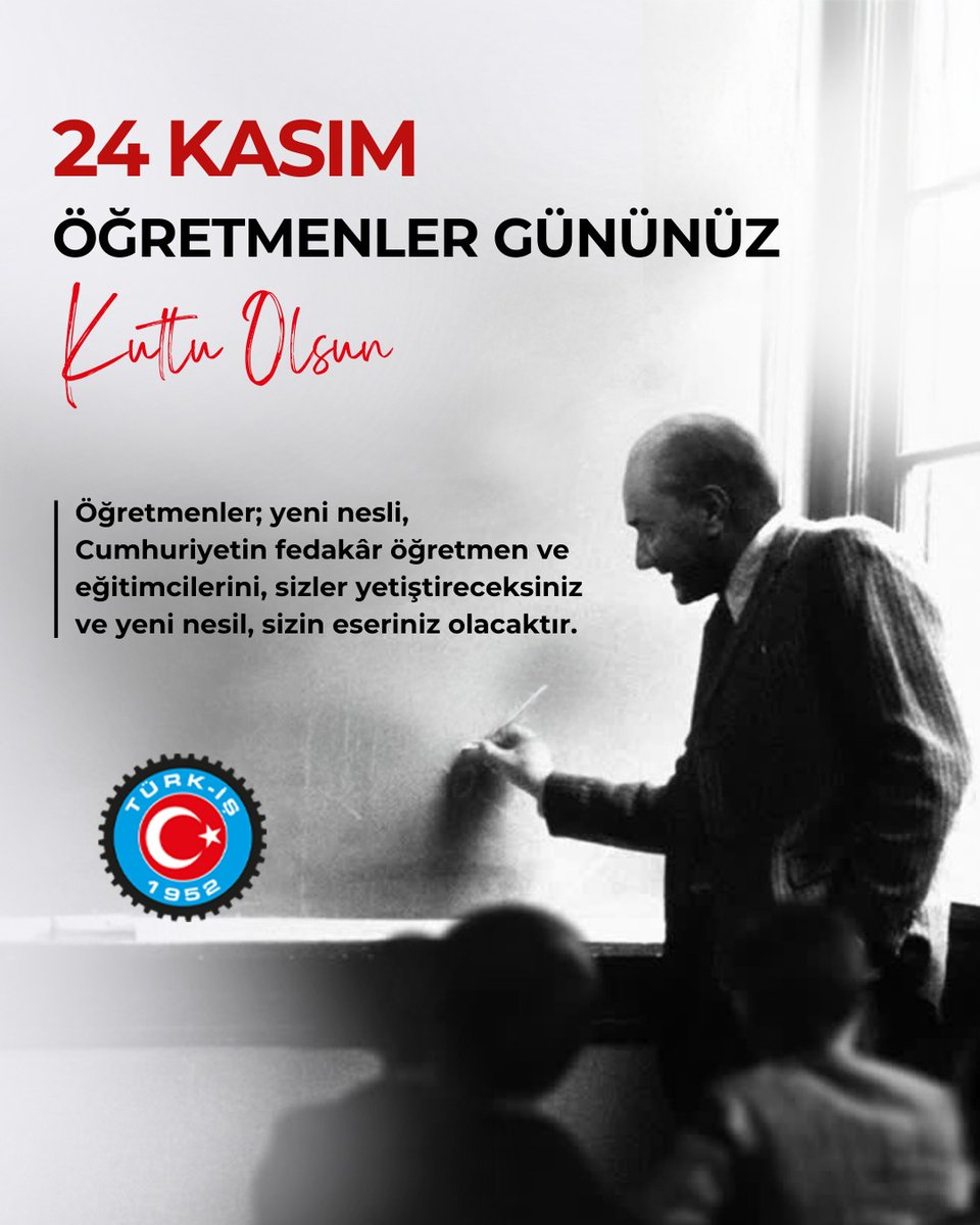 Başöğretmen Gazi Mustafa Kemal Atatürk’ün, öğretmenleri toplumun en fedakâr ve saygıdeğer unsurları olarak gören anlayışından ilham alarak; geleceğin çağdaş, aydınlık ve güçlü Türkiye’sini inşa etmek için azimle çalışan, bilimin ve aklın ışığında nesiller yetiştiren tüm