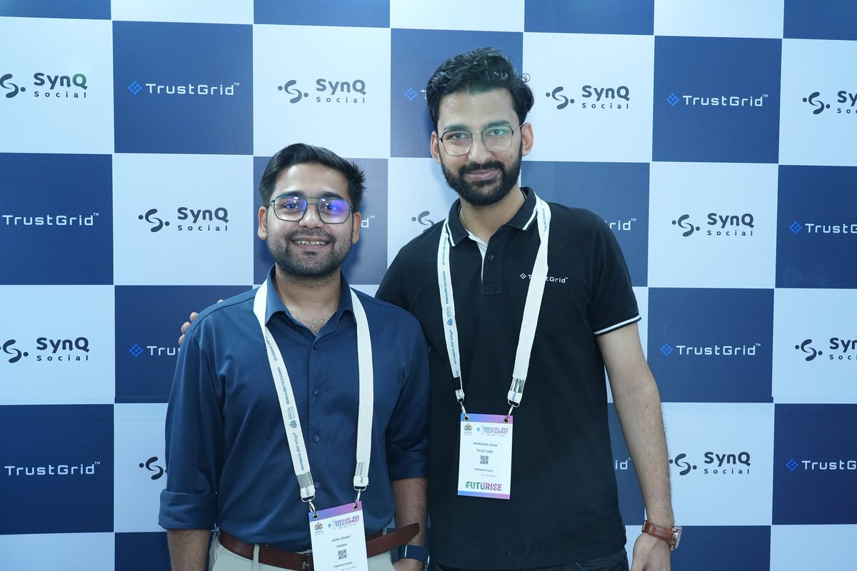 askSharansh's tweet image. More from TrustGrid&apos;s Diamond Sponsor booth at #BengaluruTechSummit. After demoing the vrtYou that now has more features for seamless industrial integration. Visitors from startups to enterprises were impressed by it. Let&apos;s connect if you&apos;re here
#BlockchainInnovation #TechSummit