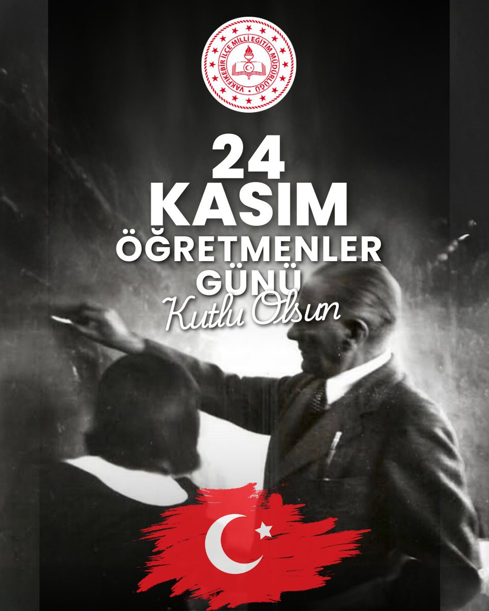 Başöğretmenimiz Mustafa Kemal Atatürk'ü ve ebediyete irtikal etmiş tüm öğretmenlerimizi, minnet ve rahmetle anıyor, görevini aşkla yapan tüm meslektaşlarıma sağlık huzur ve başarılarla dolu bir meslek hayatı diliyorum. Öğretmenler gününüz kutlu olsun.