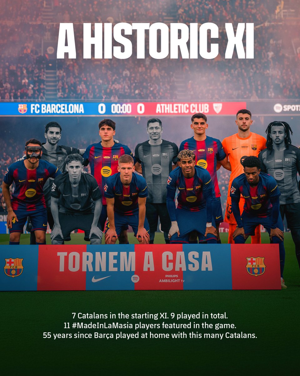 FCBarcelona's tweet image. One for the books 📚