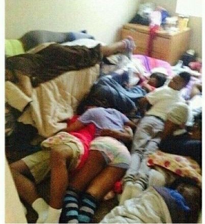 Having all the cousins sleep over
#TerribleThanksgivingTraditions