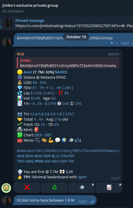 $AVICI is a multi billion dollar coin chilling at 68M

Disgustingly underpriced